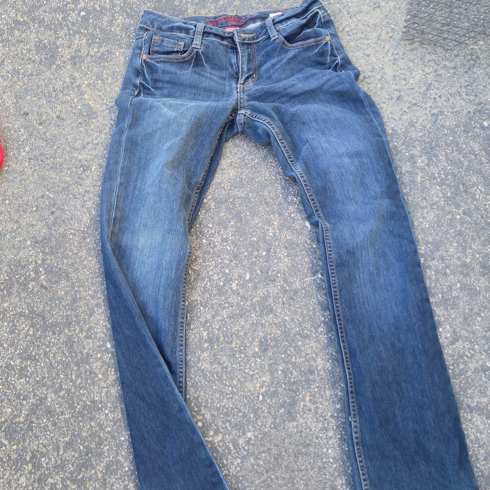 Arizona  Slim-Straight  Dark Washed Blue Jeans